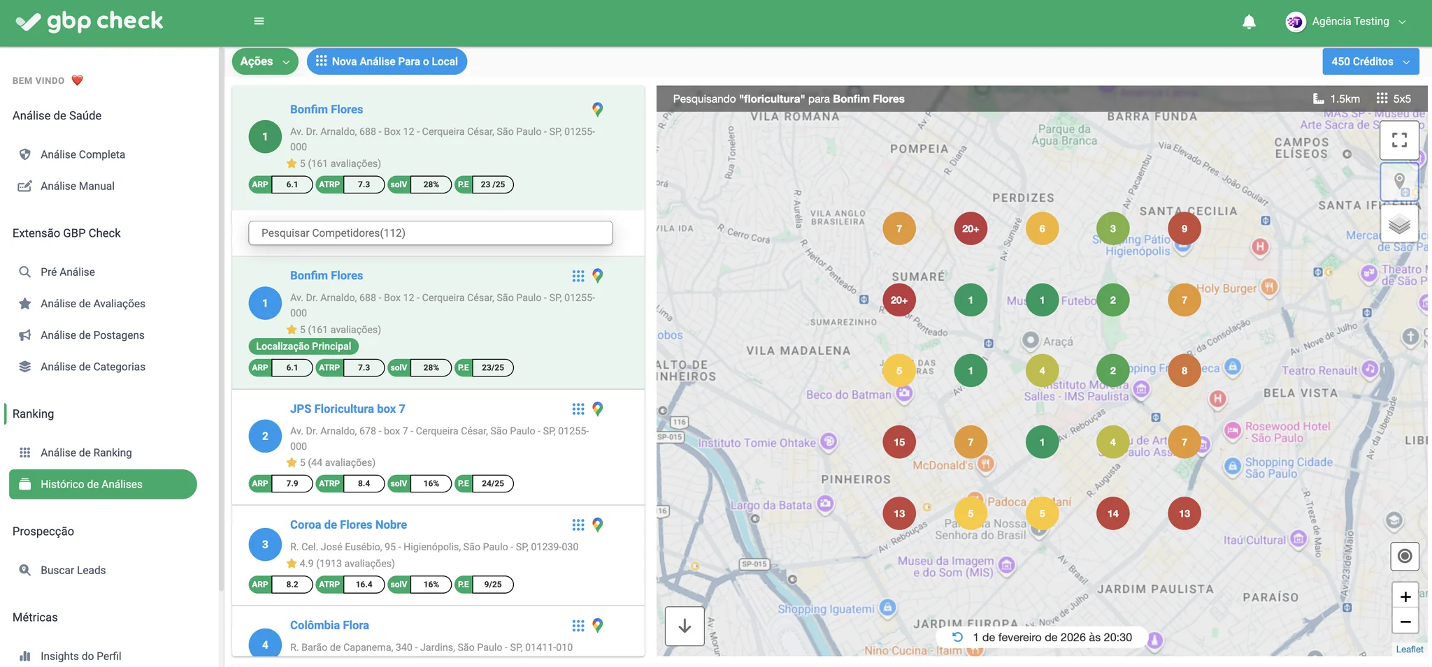 Plataforma GBP Check