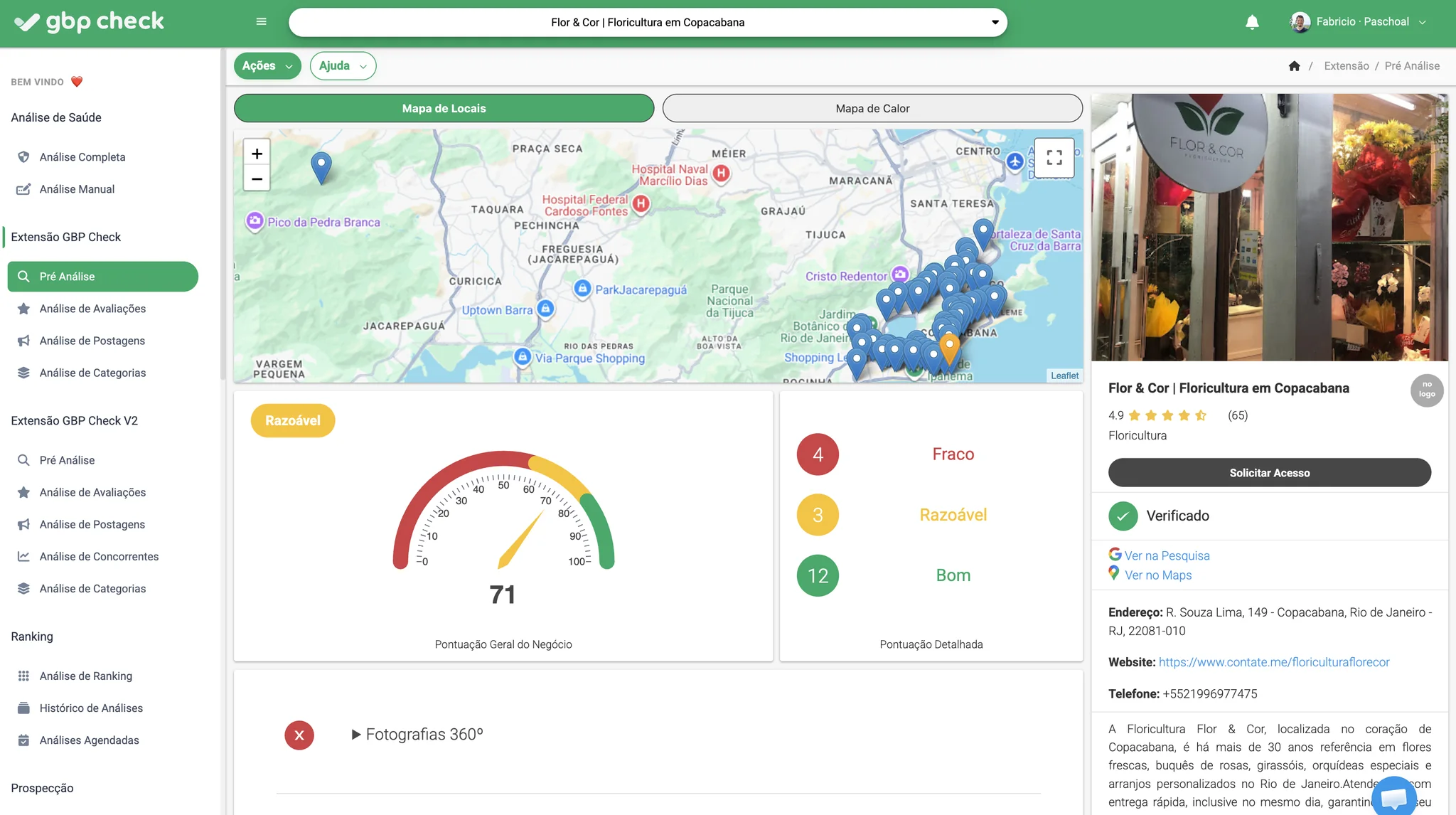 Pré Análise GBP Check